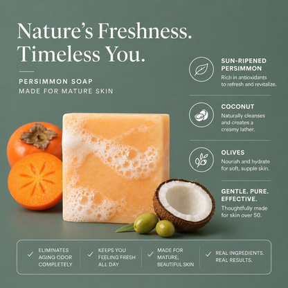 Deodorizing Persimmon Soap Bar
